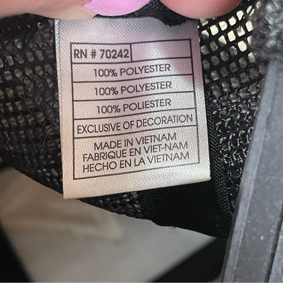 Virginia Tech Hokies Gray Black SnapBack Cap Hat Captivating Headwear Athletic - Picture 6 of 6